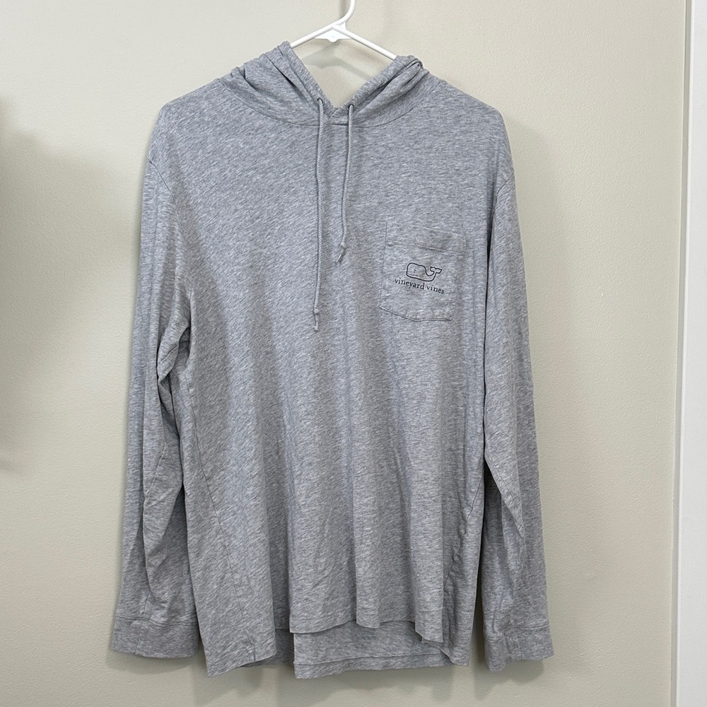 Vineyard Vines Light Gray Hooded Sweatshirt